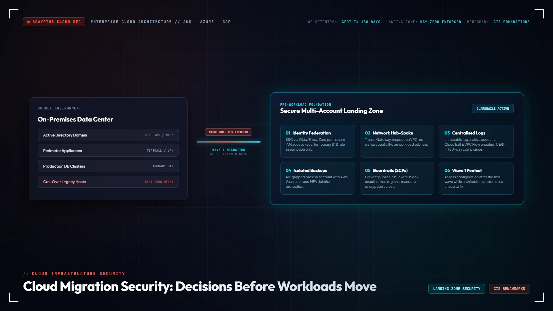 Cloud Migration Security: The Decisions to Make Before the First Workload Moves